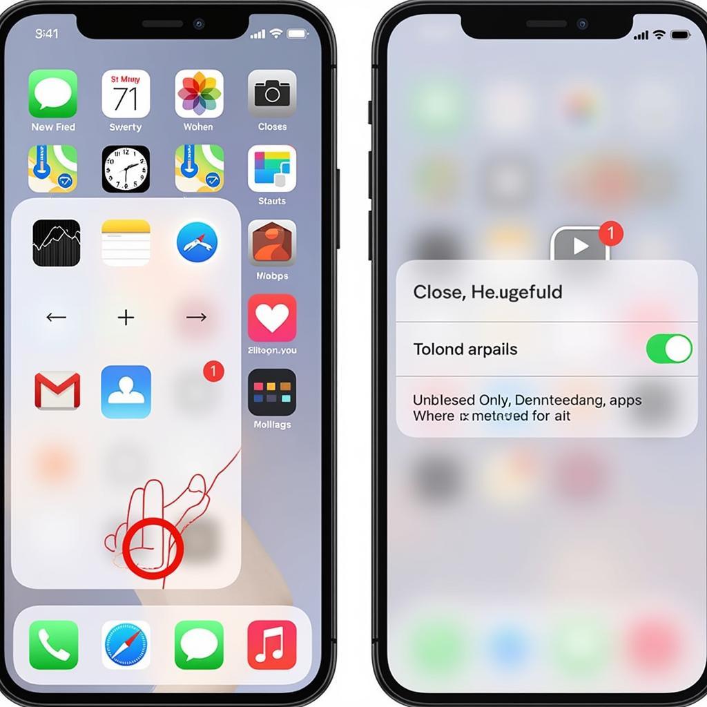 Đóng ứng dụng chạy ngầm iPhone X