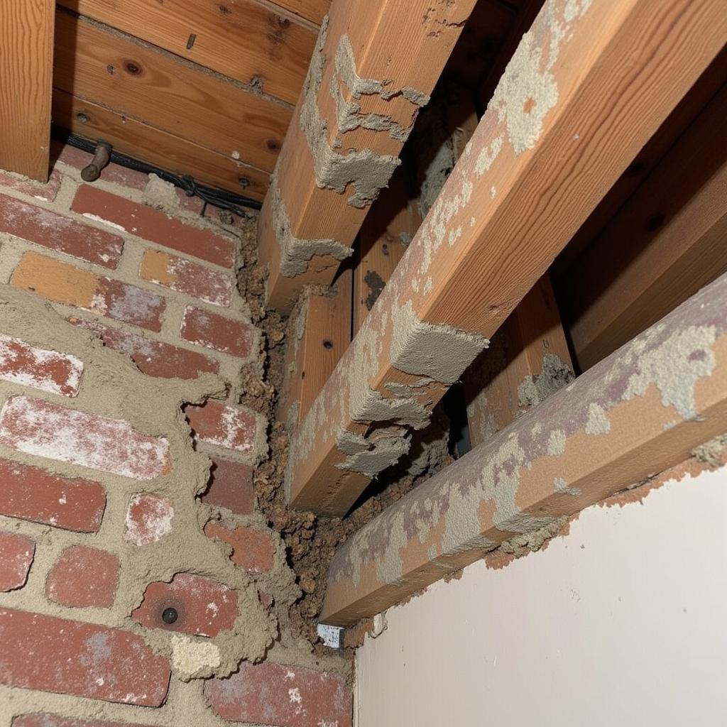 Dry Rot Damage in a Manchester Home