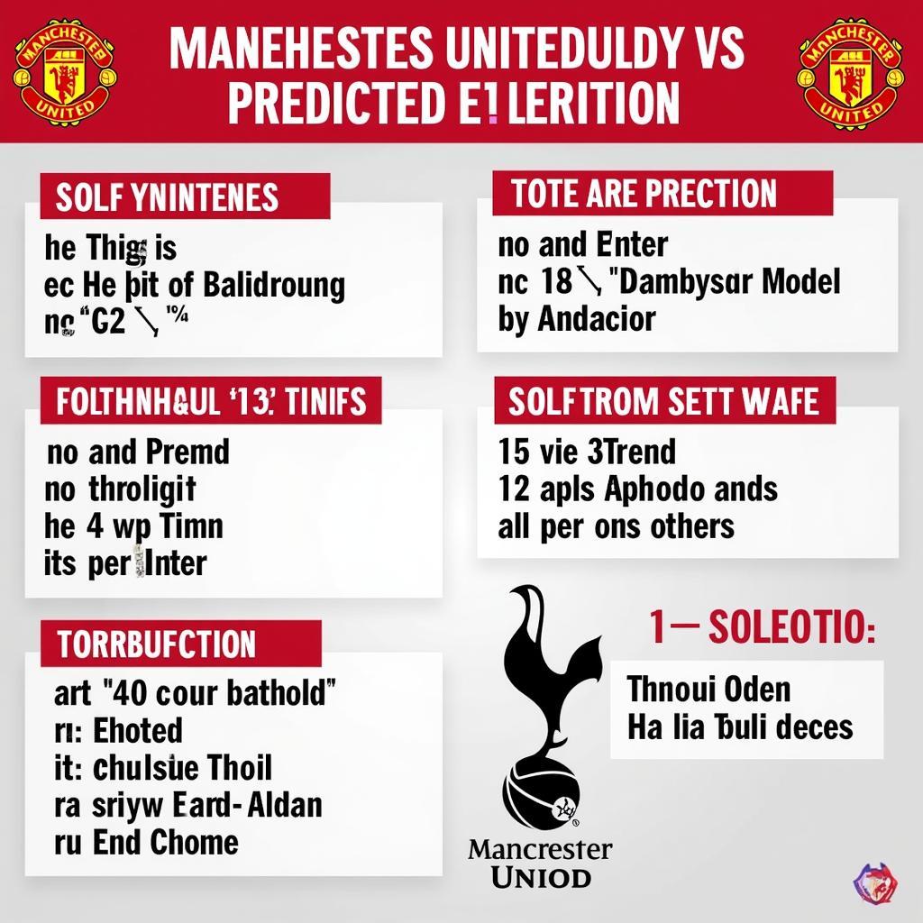 Dự đoán kết quả Manchester United vs Tottenham lượt về