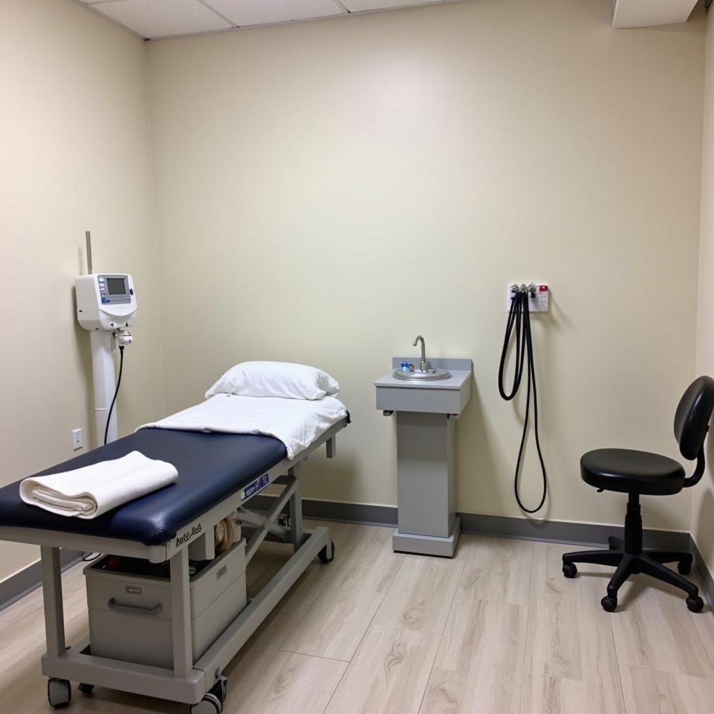 Fast Pace Urgent Care Examination Room in Manchester TN