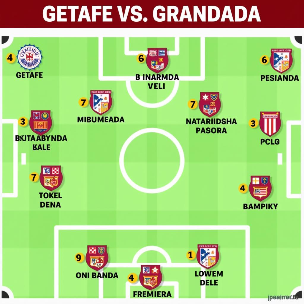 Đội hình ra sân dự kiến Getafe vs Granada