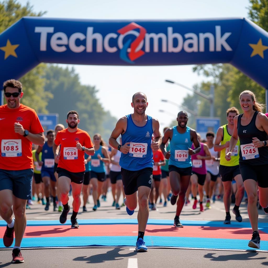 Giải chạy Techcombank Marathon 2020 khởi động