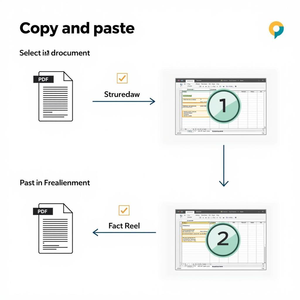 Sao chép và dán dữ liệu từ PDF sang Excel