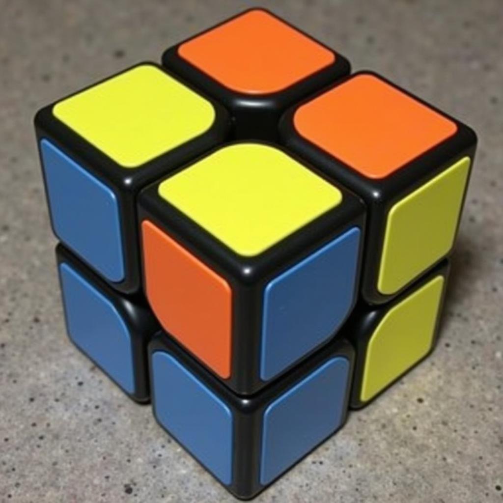 Hoàn thành lớp thứ hai của Rubik 2x2