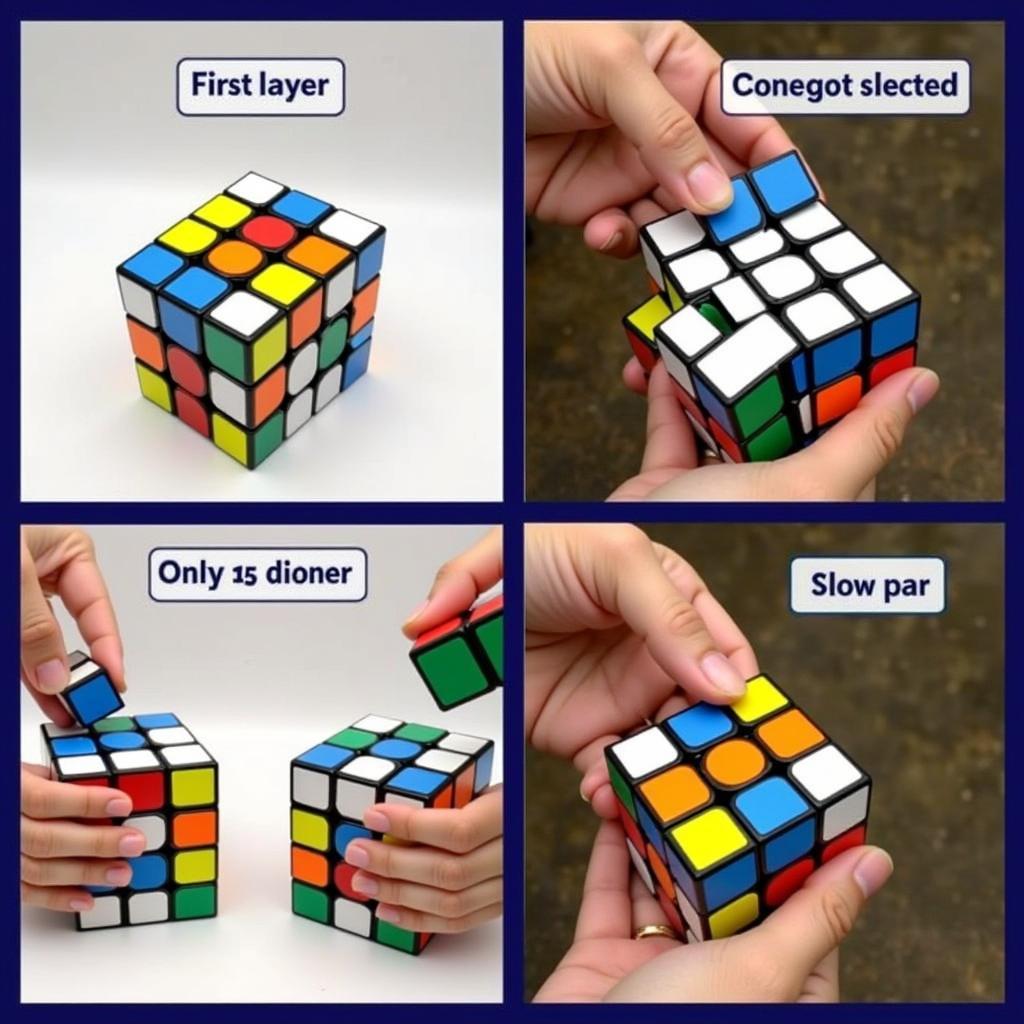 Giải tầng đầu Rubik 7x7