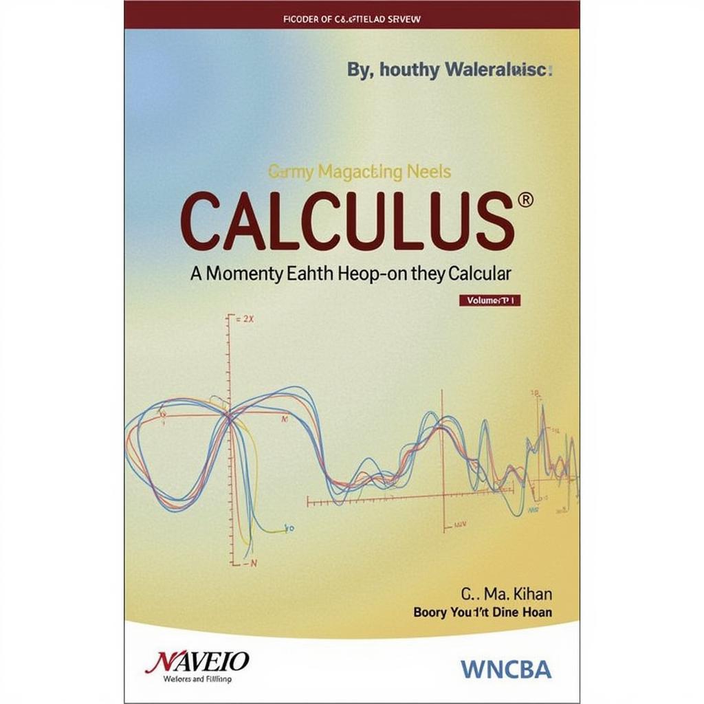 Bìa sách Giải Tích Calculus 7E Tập 1