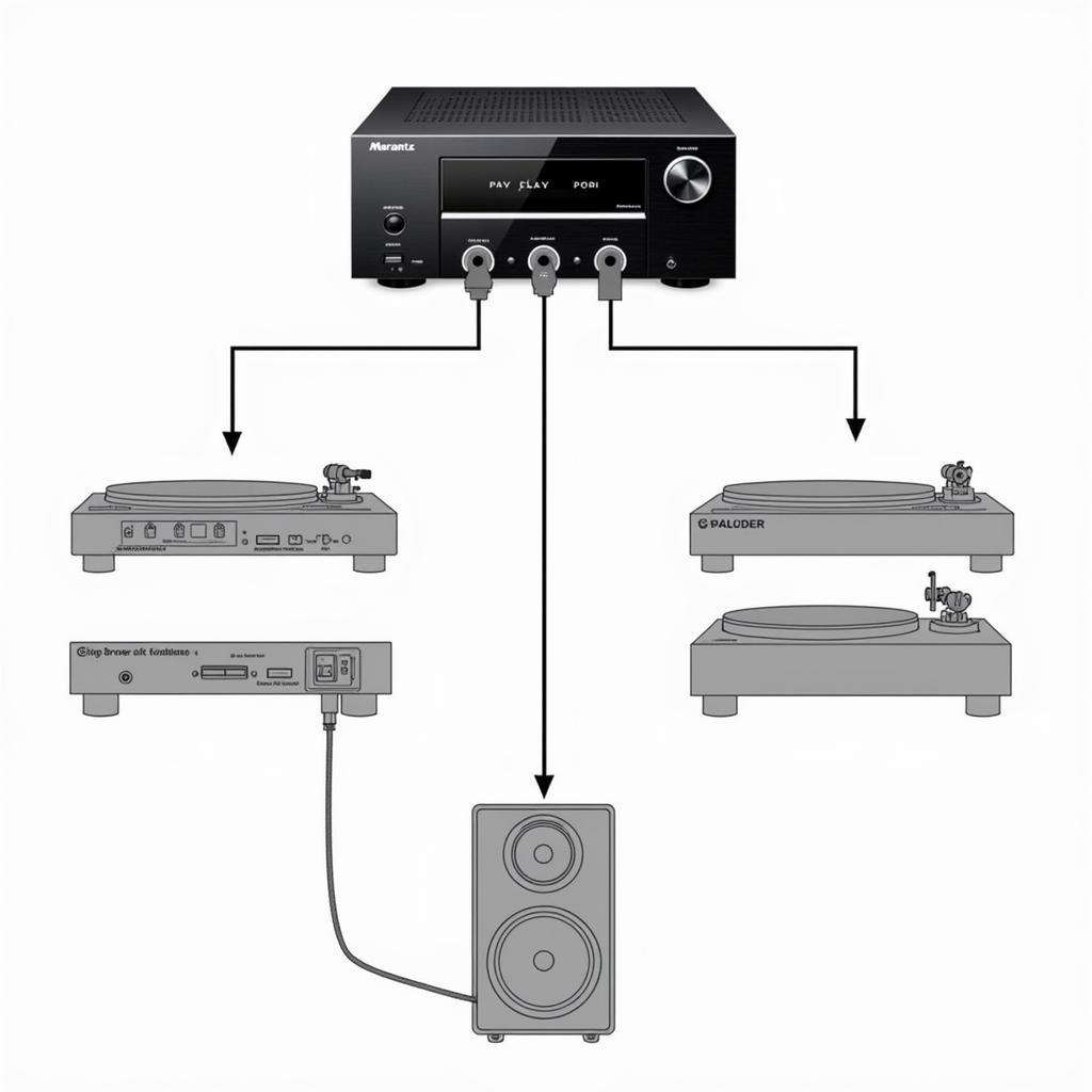 Kết nối đầu giải mã Marantz