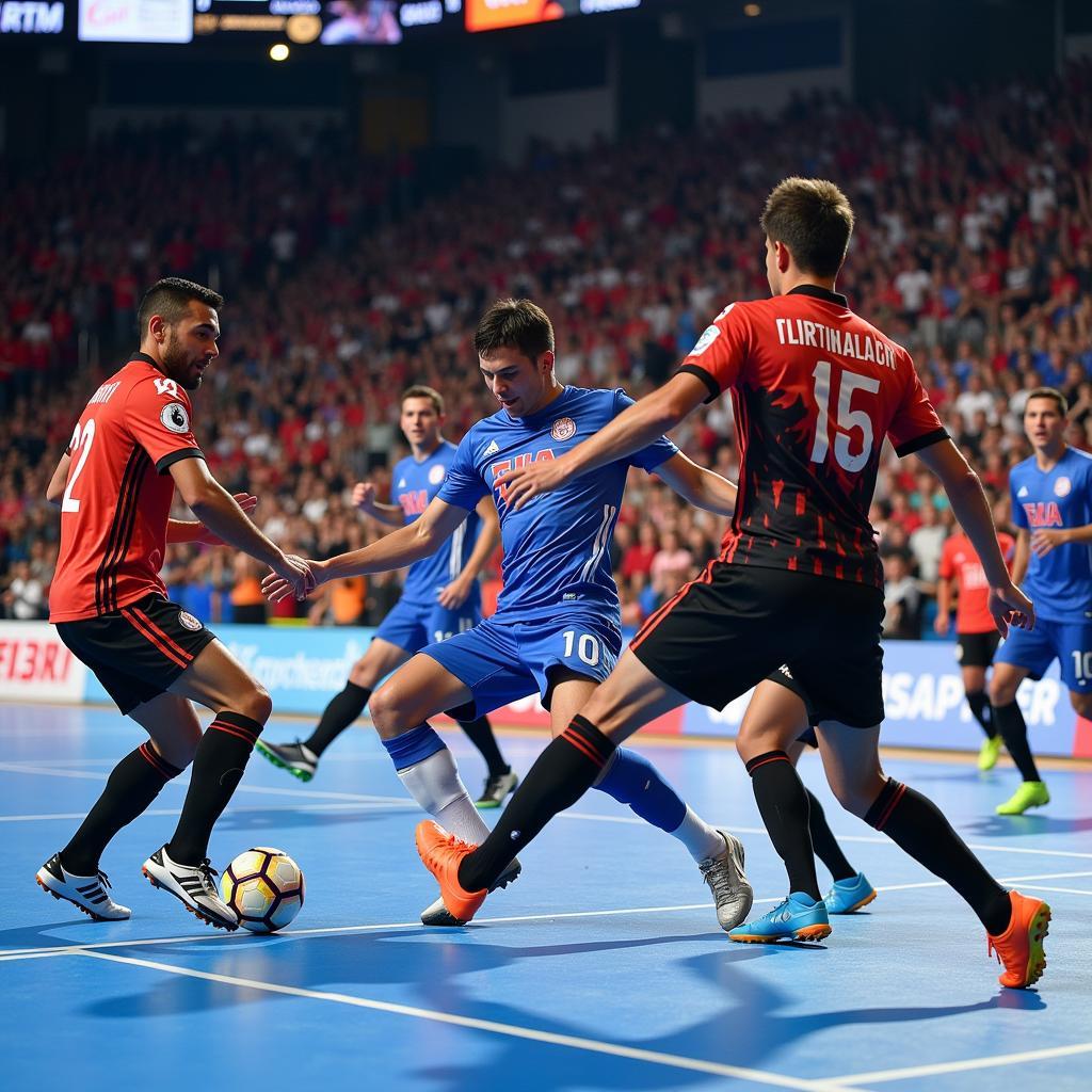 Hình ảnh trận chung kết giải futsal thế giới