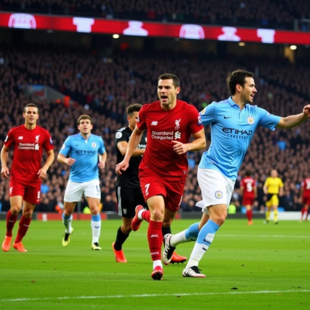 Kết quả Liverpool vs Man City tại Anfield 2014