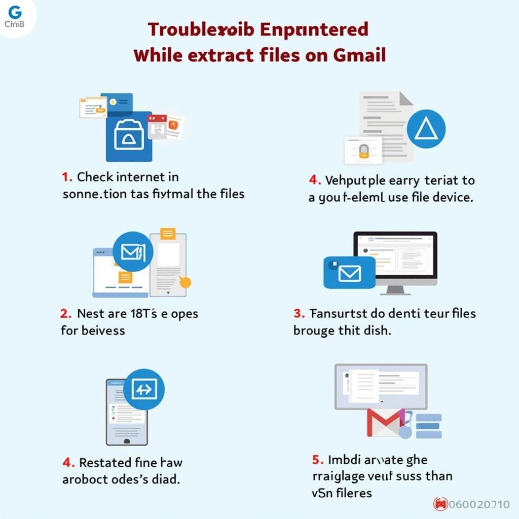 Khắc phục sự cố giải nén trên Gmail