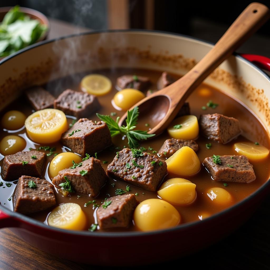 Lancashire hotpot - Món ăn truyền thống của Manchester