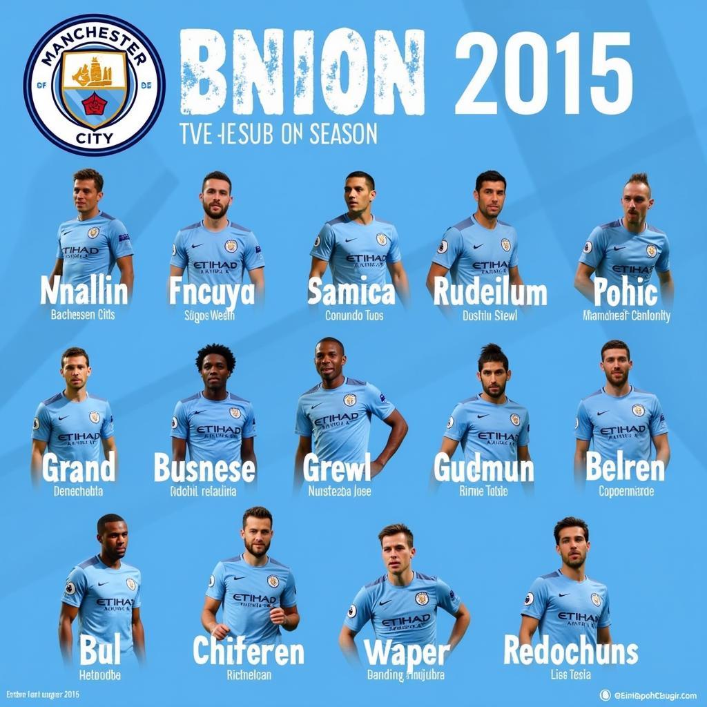 Đội hình Manchester City mùa giải 2015