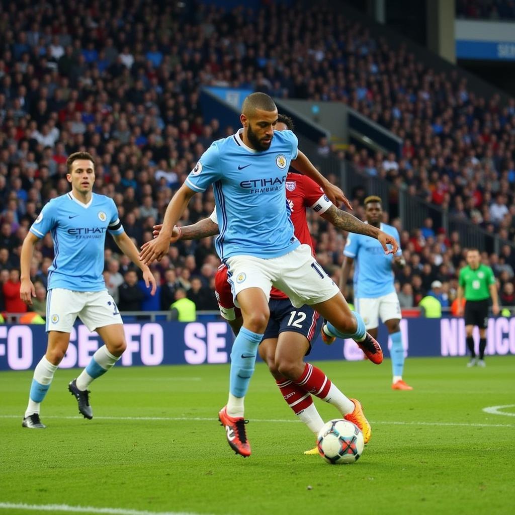 Bàn thắng đẹp mắt của Manchester City