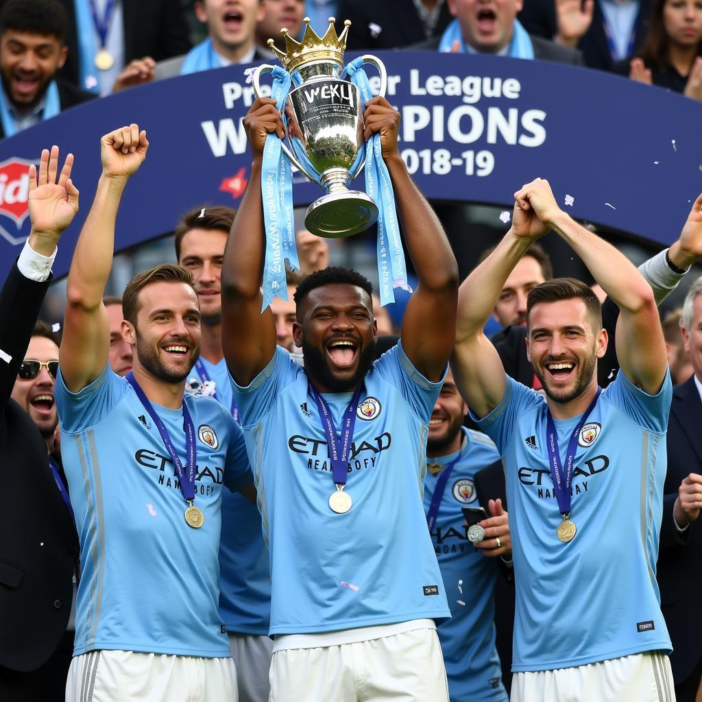 Man City vô địch Ngoại Hạng Anh 2018/19