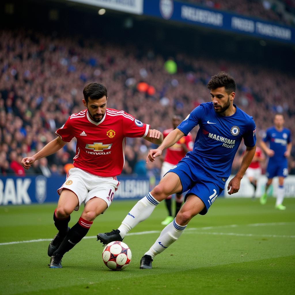 Trận đấu kinh điển giữa Manchester United và Chelsea