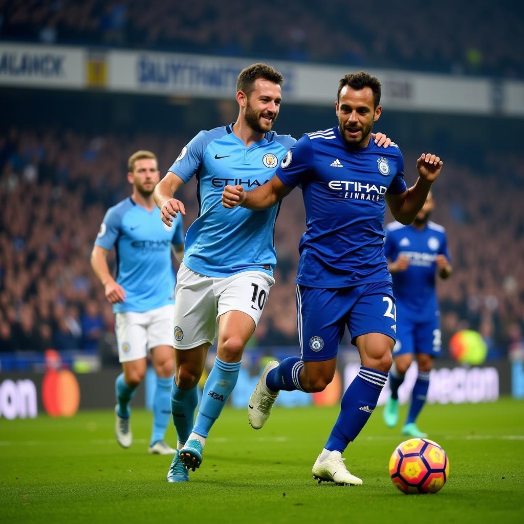 Trận đấu kinh điển giữa Manchester City và Schalke 04