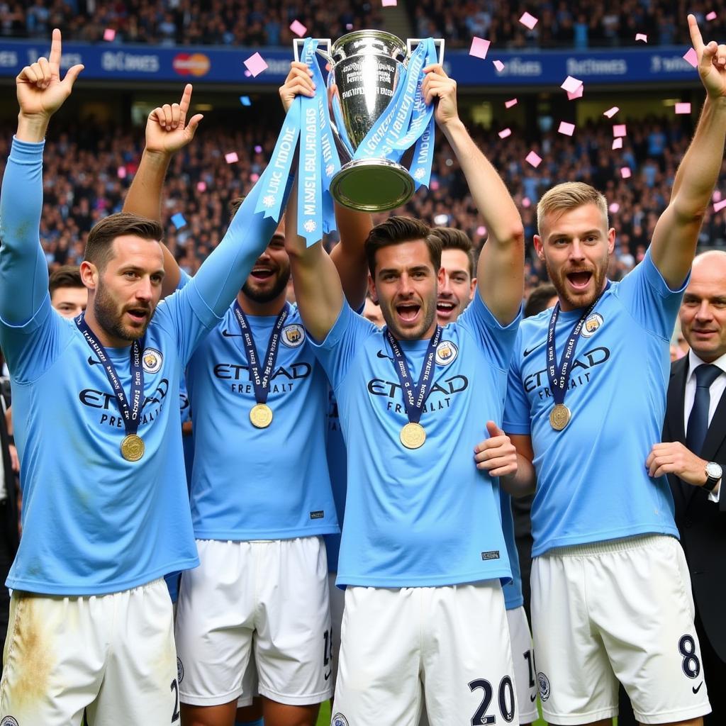 Manchester City vô địch Premier League 2018