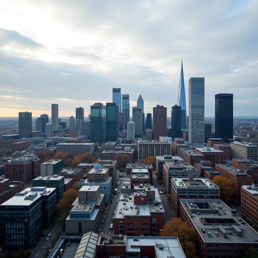 Manchester Cityscape: Evolution and Future