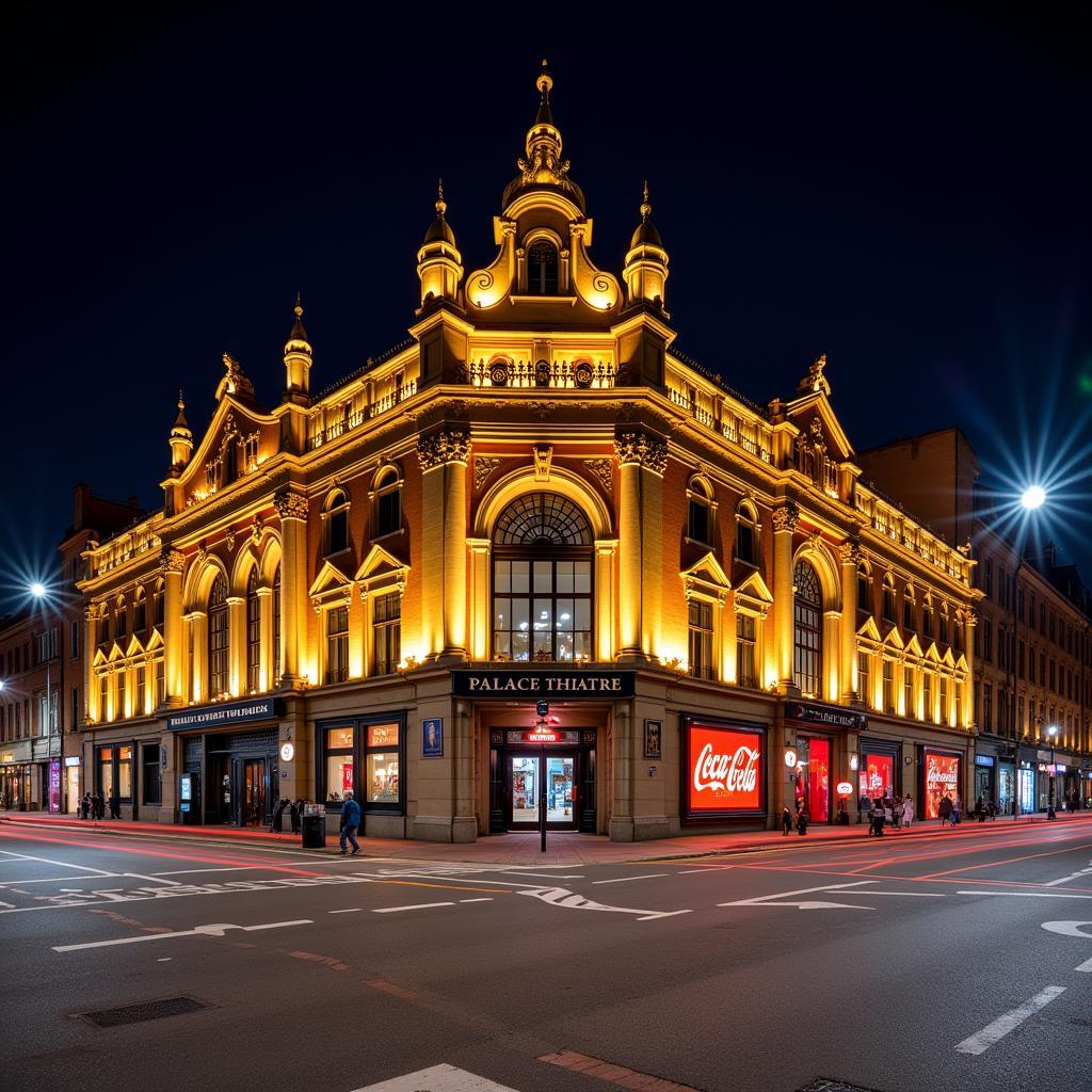 Palace Theatre Manchester Light and Stage