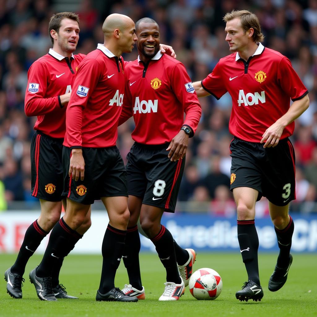 Manchester United 02-03 Squad Defense