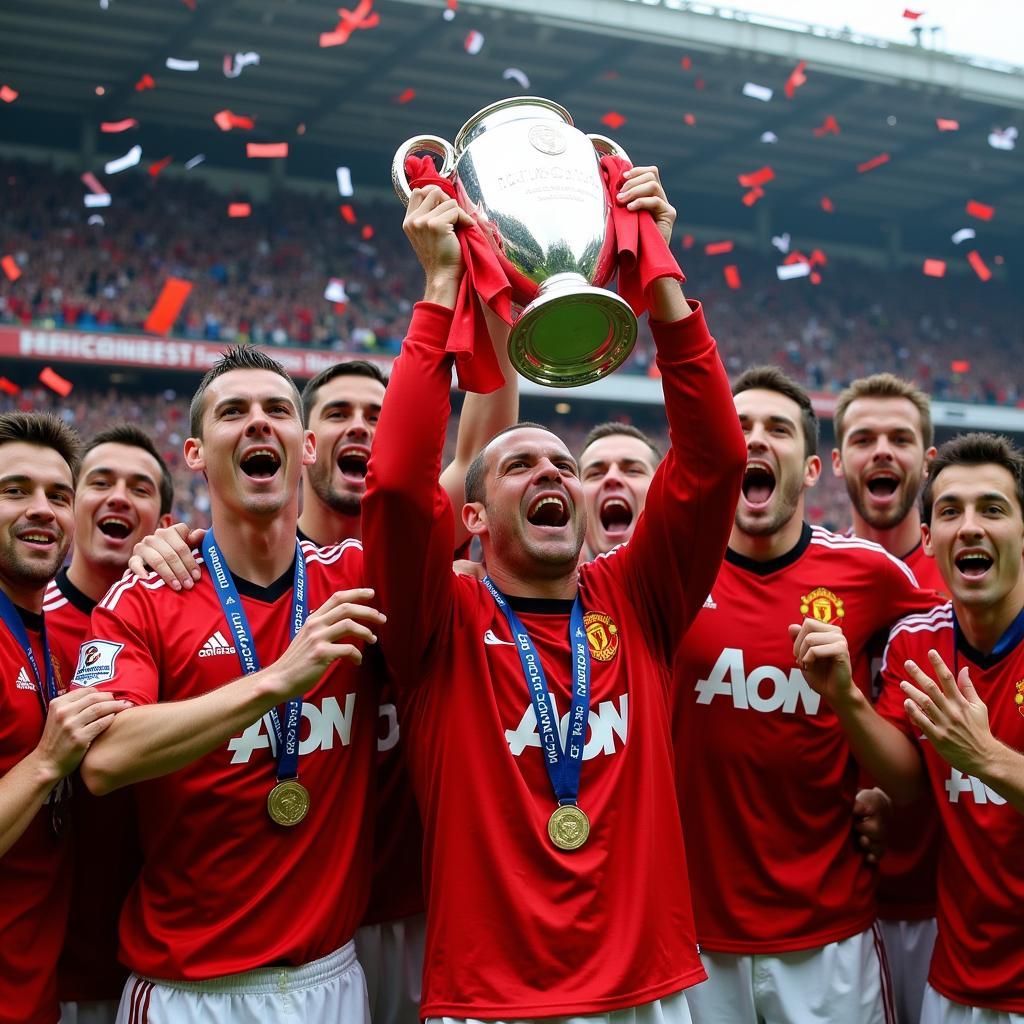 Manchester United 2007 vô địch Champions League