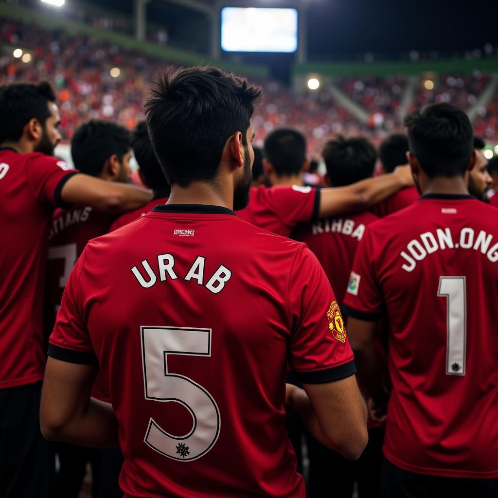 Manchester United Fans in India 2017-18