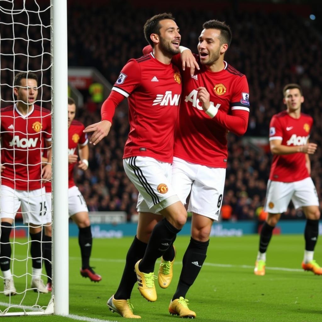 Khoảnh khắc ghi bàn của Manchester United mùa giải 2015-2016