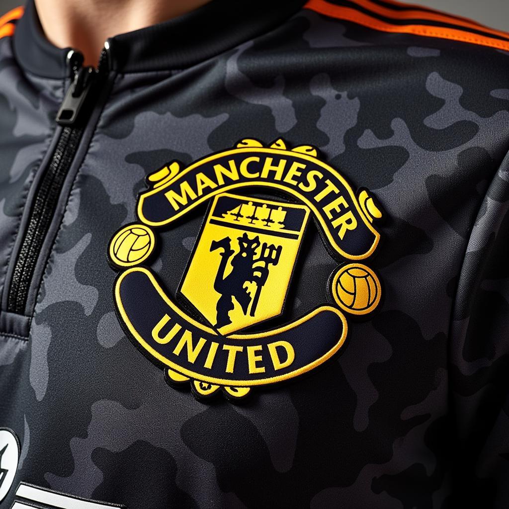 Manchester United Third Kit 2019-20 Close-up Detail