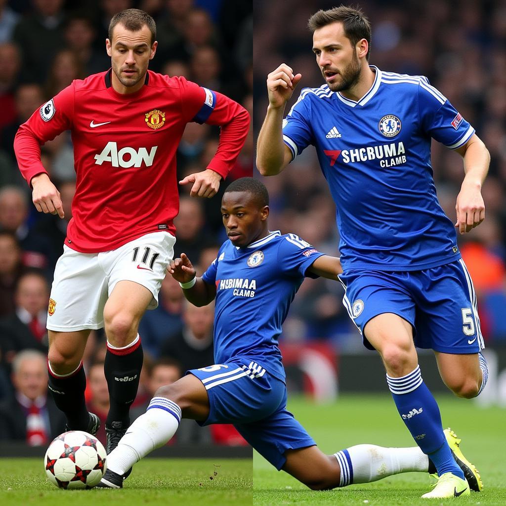 Những khoảnh khắc đáng nhớ trong trận đấu Manchester United vs Chelsea