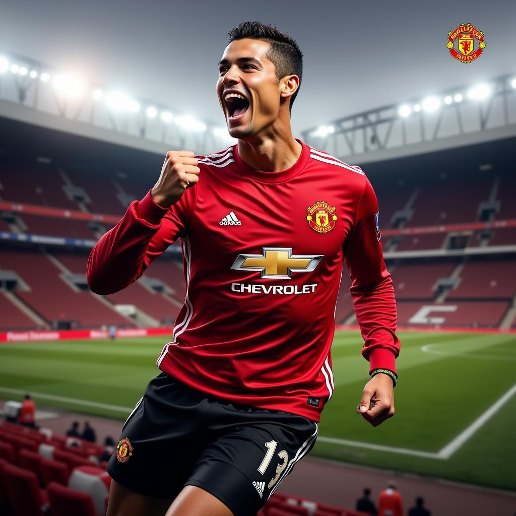 Hình nền Manchester United Mobile Cristiano Ronaldo