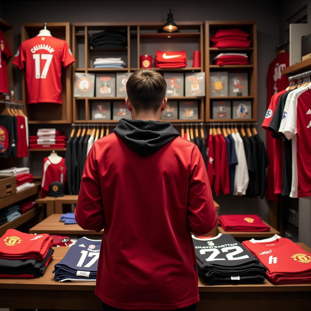 Mua Sắm Tại Manchester United Shop