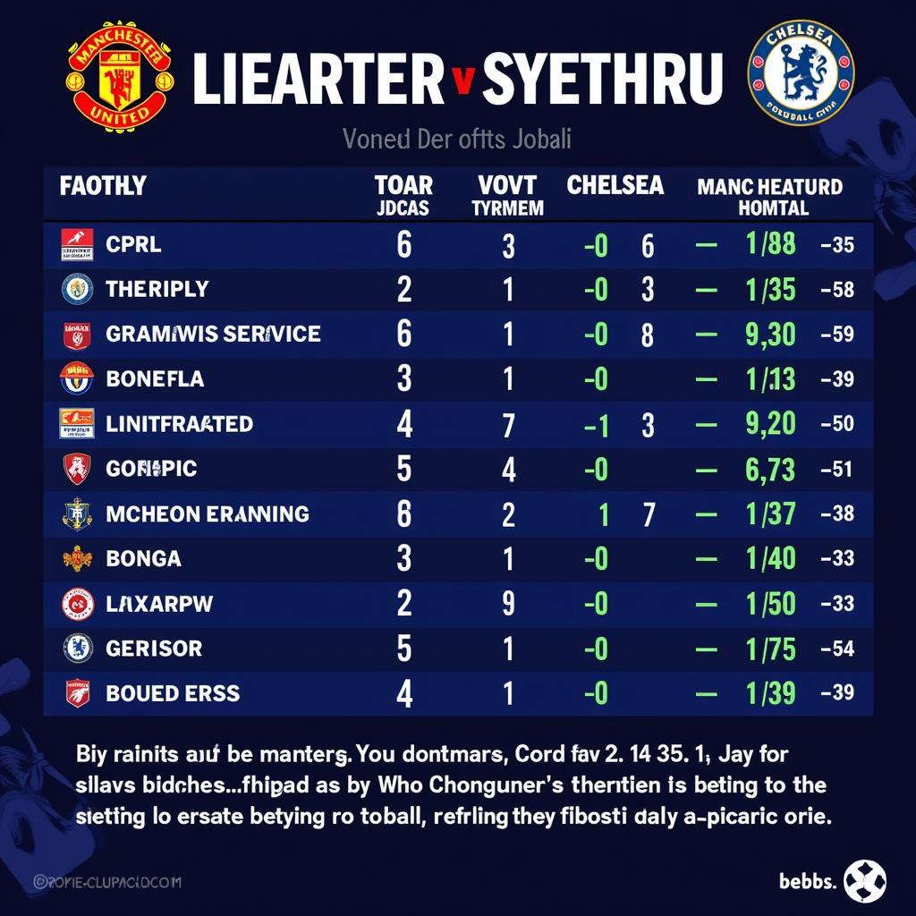 Nhận định kèo Manchester United vs Chelsea: Tỷ lệ cược, phân tích kèo, lời khuyên cá cược