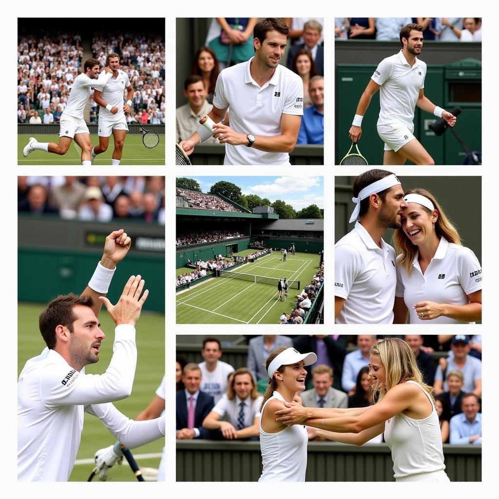 Những khoảnh khắc đáng nhớ tại Wimbledon 2016