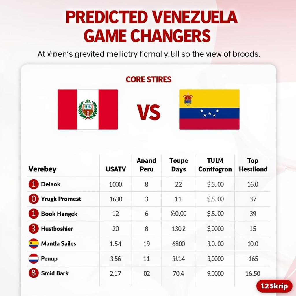 Dự đoán kết quả trận đấu Peru vs Venezuela