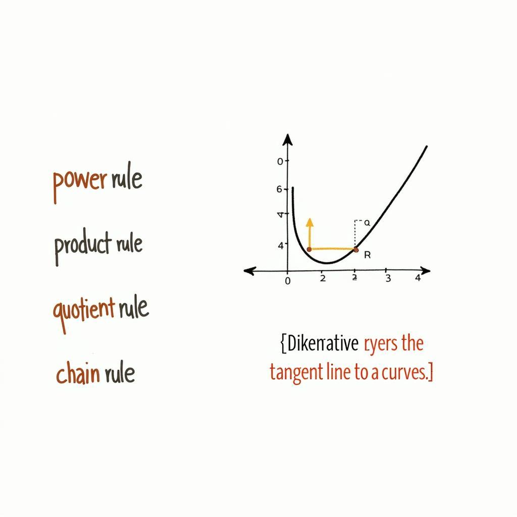 Quy tắc tính đạo hàm