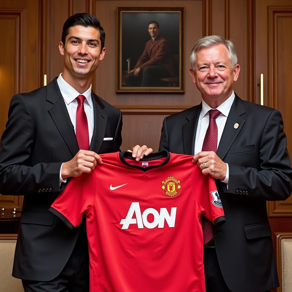 Ronaldo Signing for Manchester United