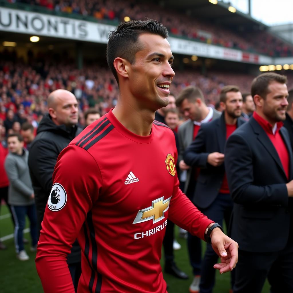 Ronaldo trở lại Old Trafford