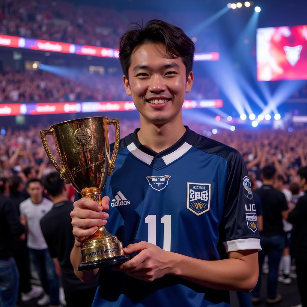 Rookie nhận giải MVP CKTG 2018