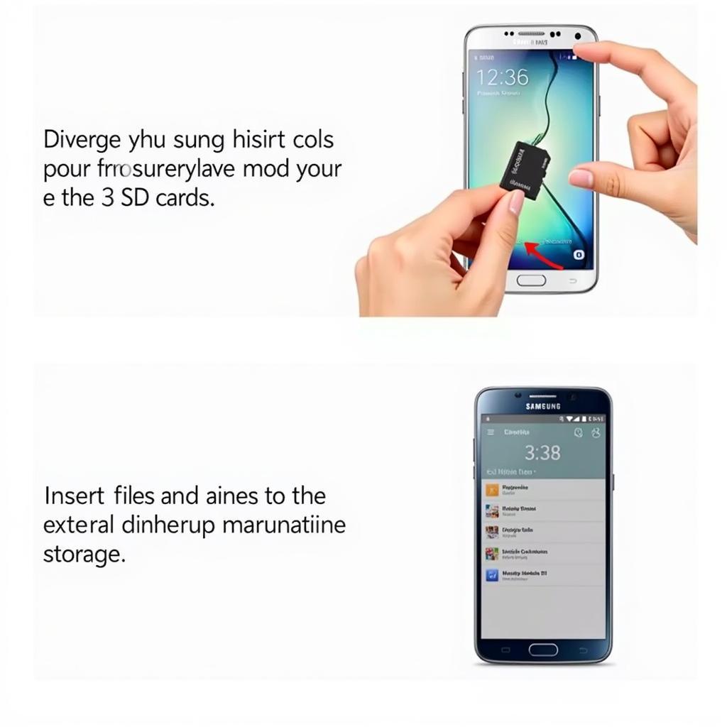 Sử dụng thẻ nhớ ngoài cho điện thoại Samsung