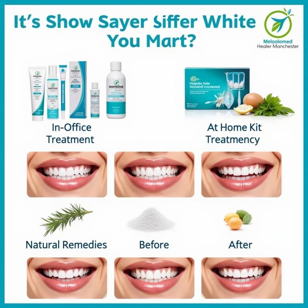 Teeth Whitening Options in Greater Manchester