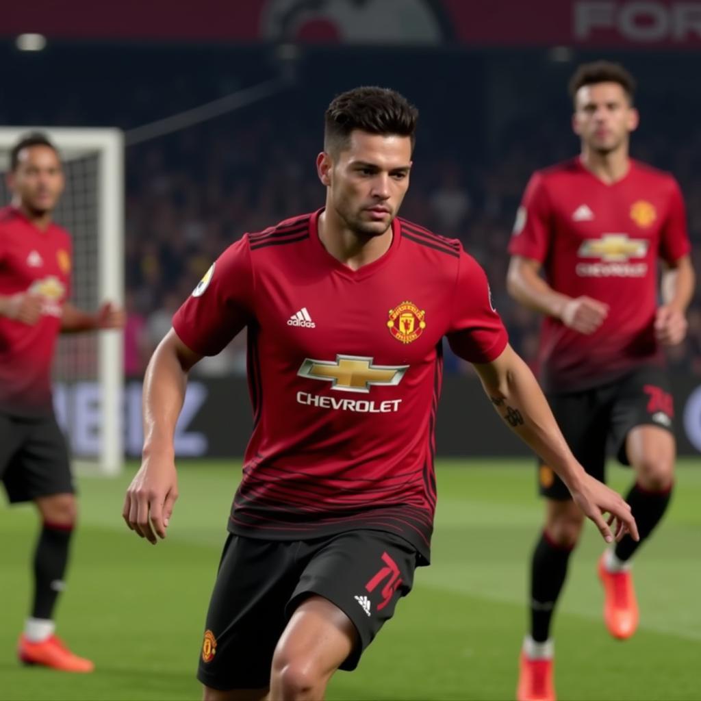 Trải nghiệm với Manchester United Kit DLS 2019