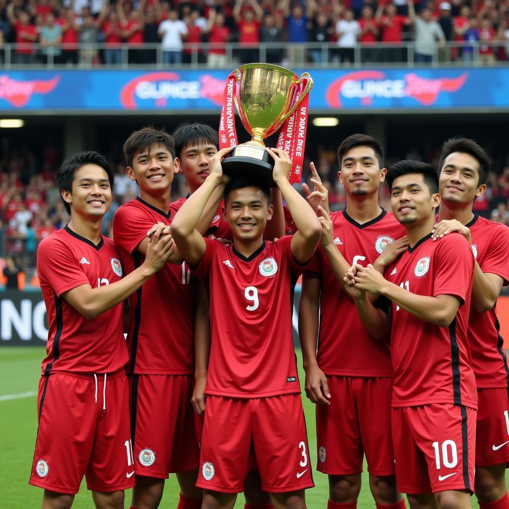 U19 Indonesia vô địch U19 Đông Nam Á 2022