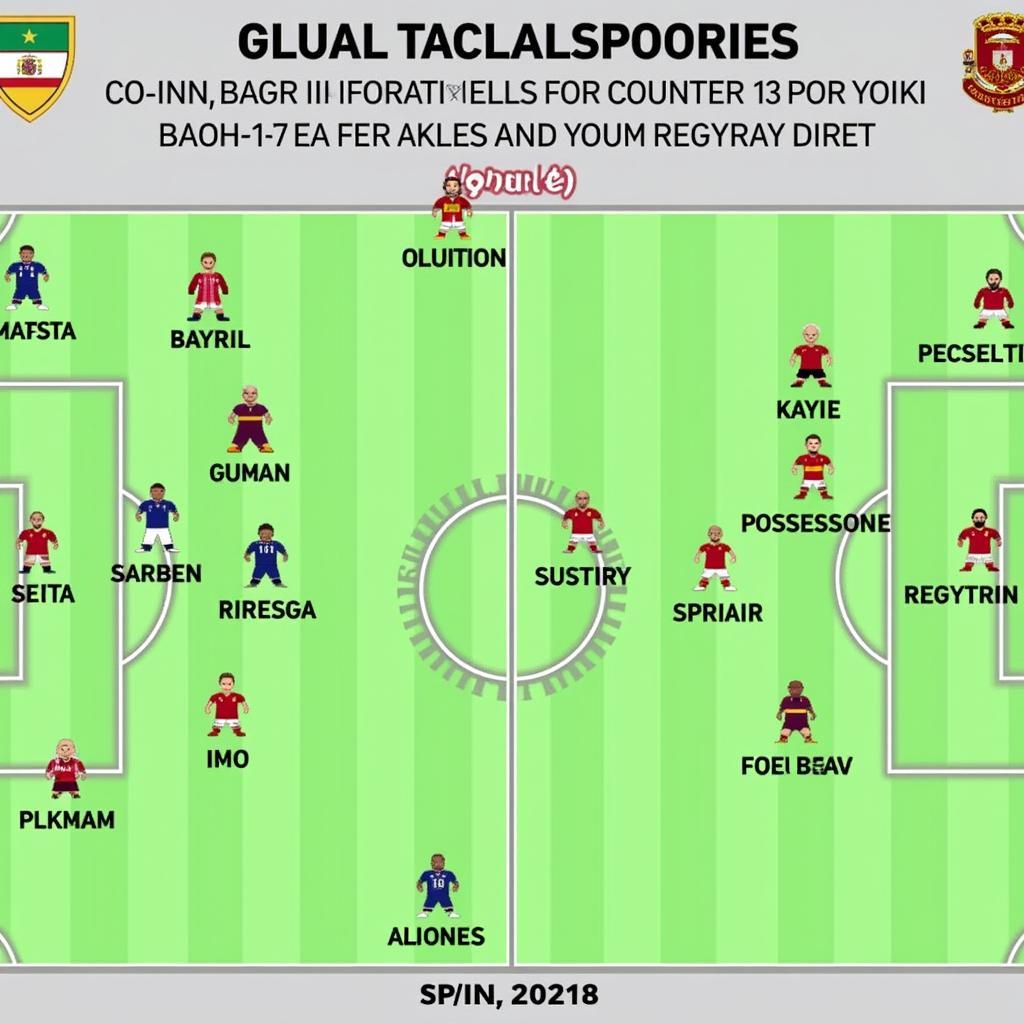 U23 Tây Ban Nha vs Ai Cập: Chiến thuật của hai đội