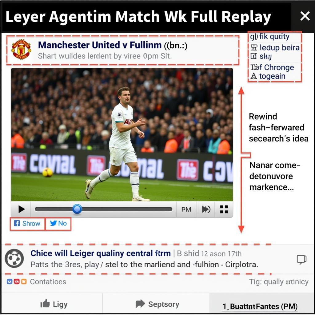 Xem lại trận đấu Manchester United vs Fulham trọn vẹn