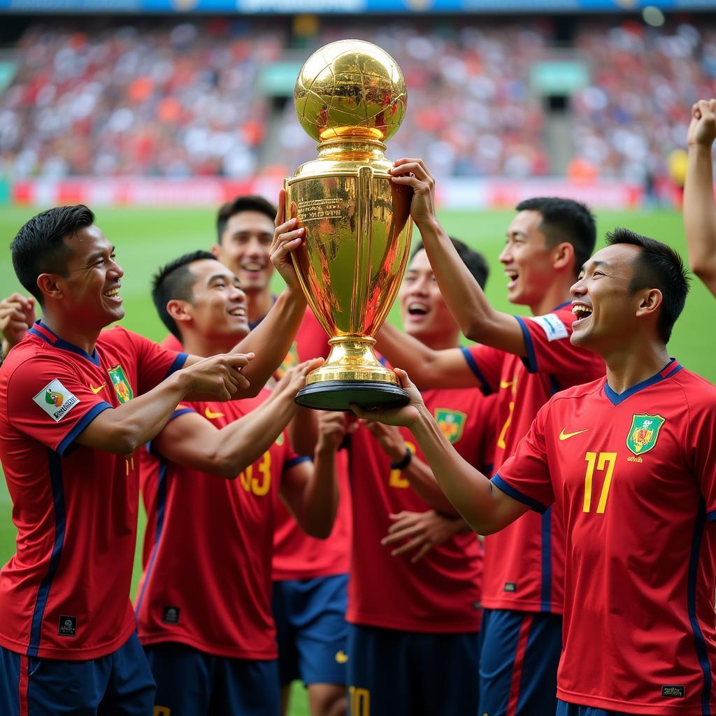 Asiad Cup là giải đấu bóng đá nam tại Á vận hội