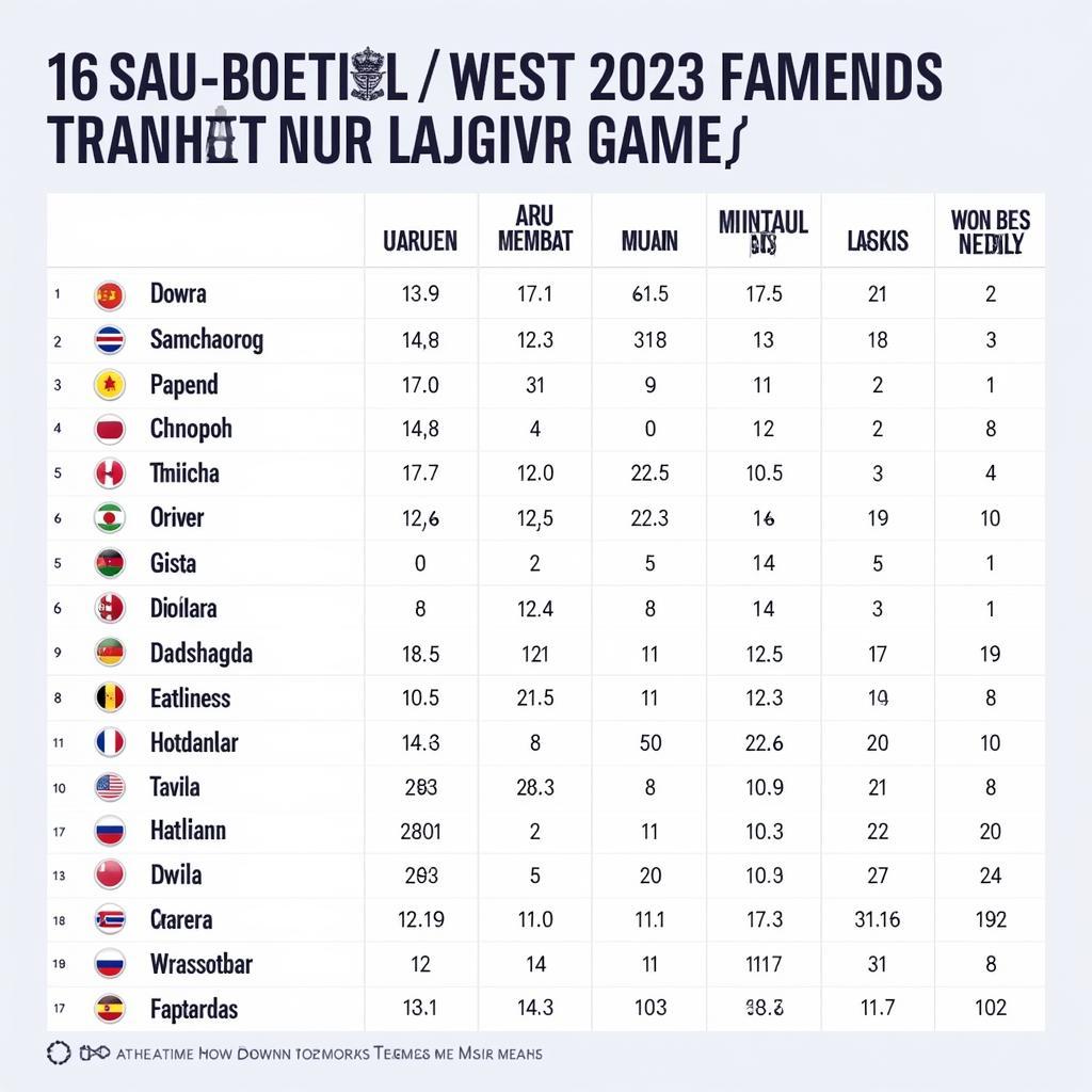 Bảng xếp hạng bóng chuyền nữ Asiad 2023 cập nhật mới nhất.