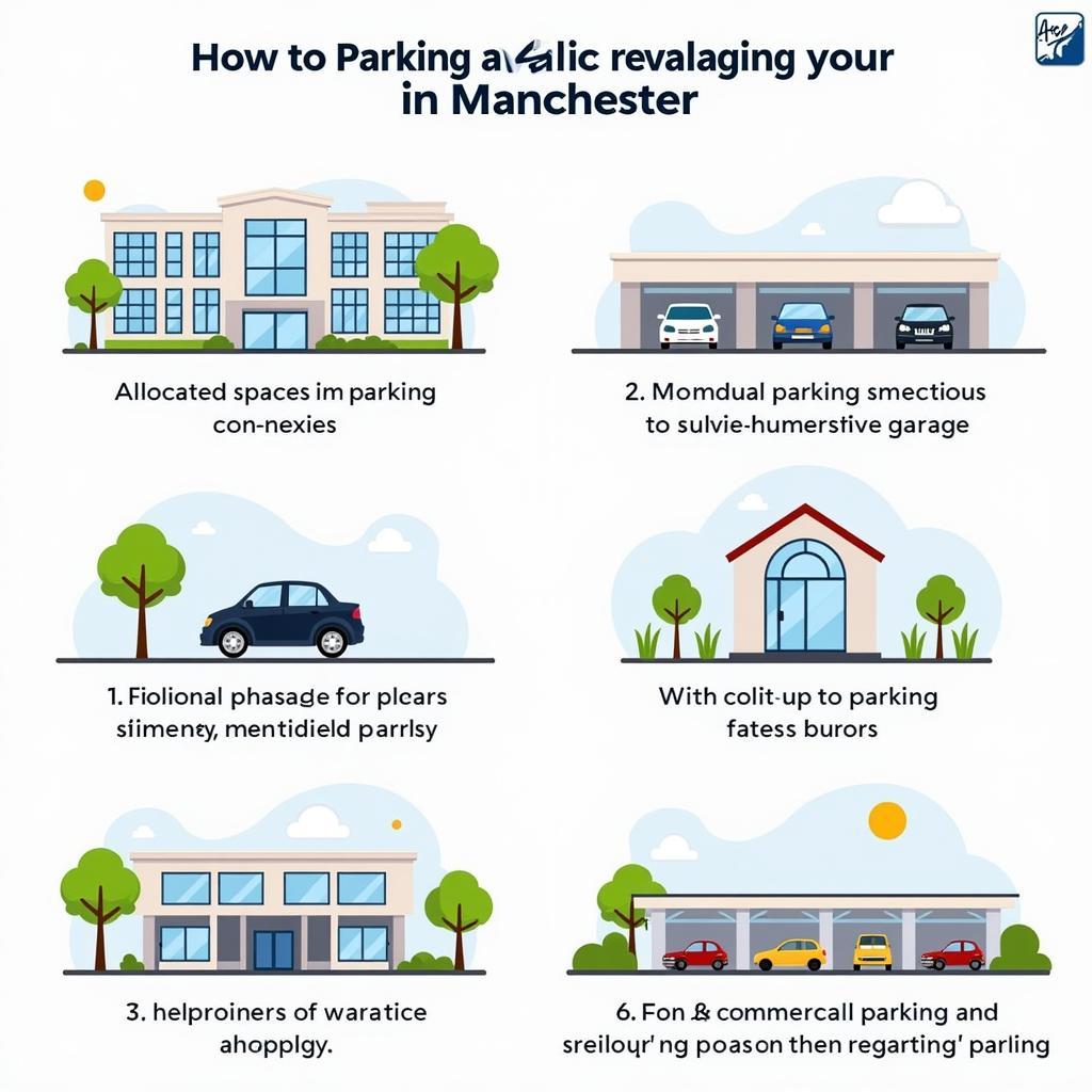 Different types of parking spaces in Manchester