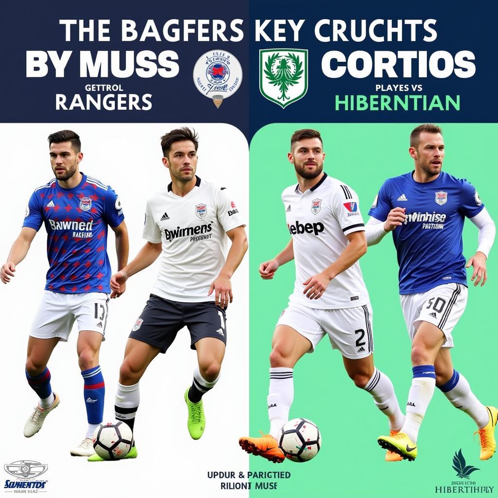 Cầu thủ nổi bật của Rangers và Hibernian