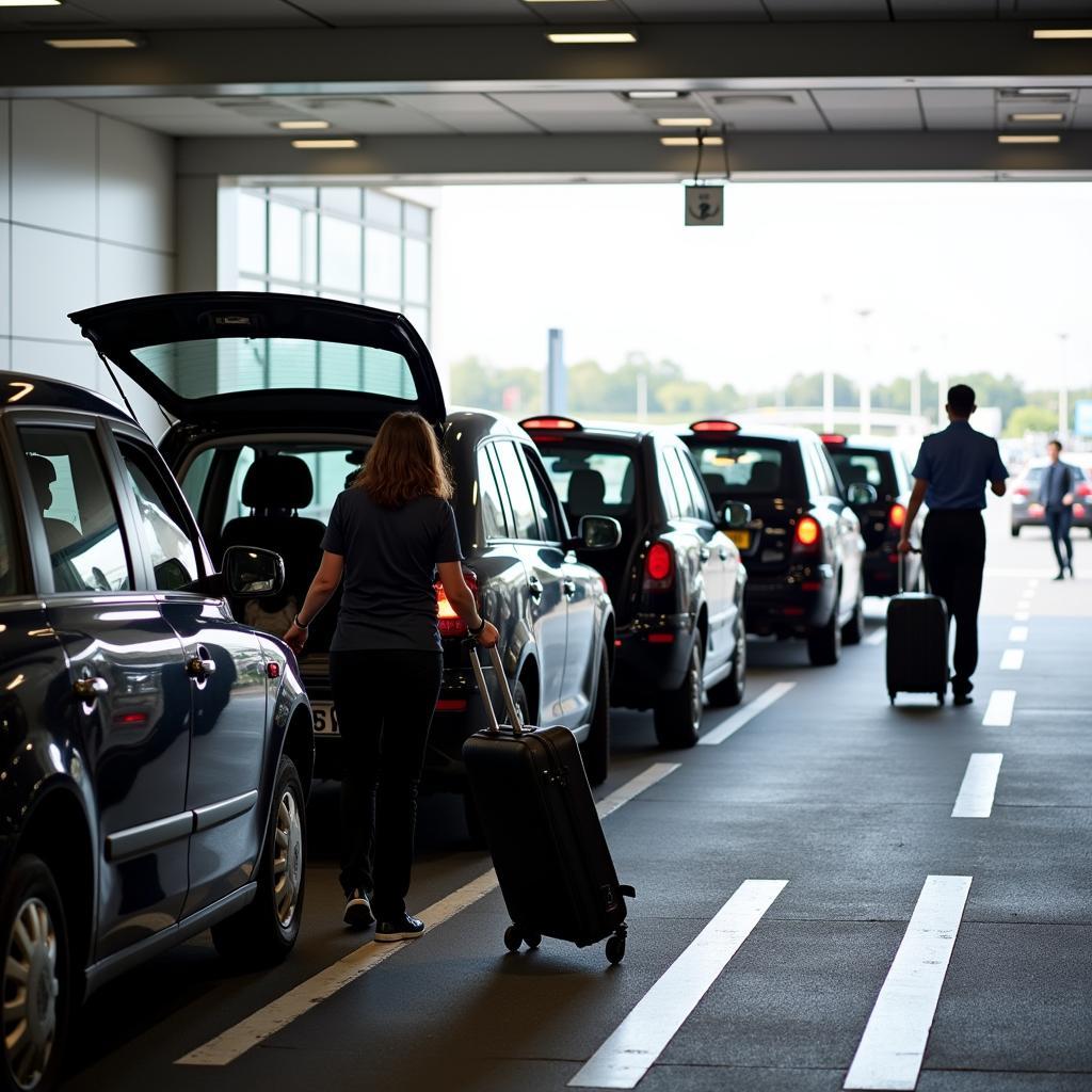 City Cabs at Manchester Airport