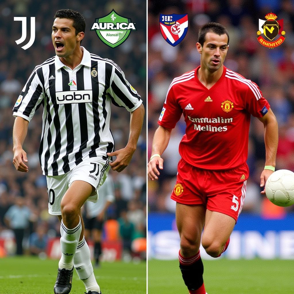 Cuộc đối đầu kinh điển Juventus vs Manchester United